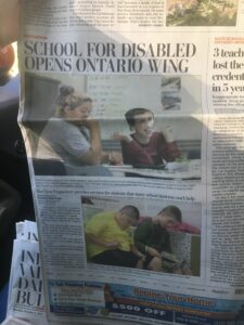 PVP Ontario Newspaper Article