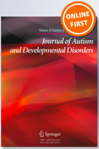 Journal of Autism and Developmental Disorders Online